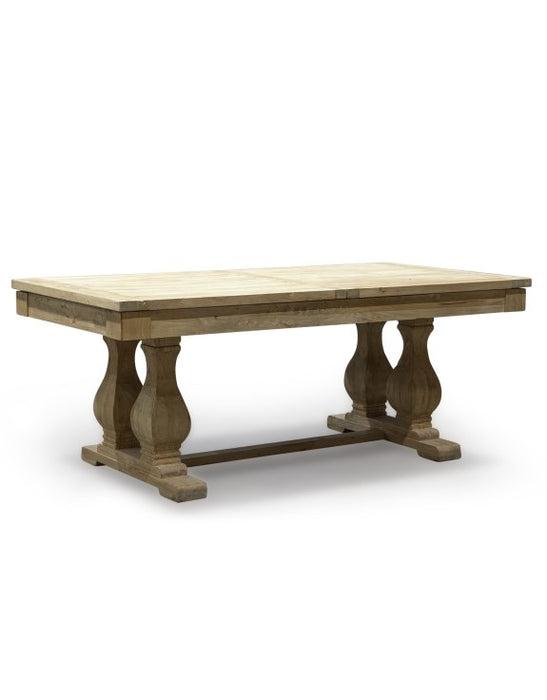 Reclaimed Elm Wood 200-280cm Extending Dining Table