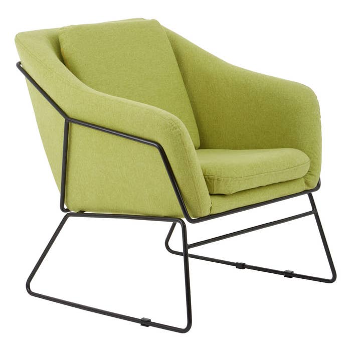 Scandi Green Occasional Armchair