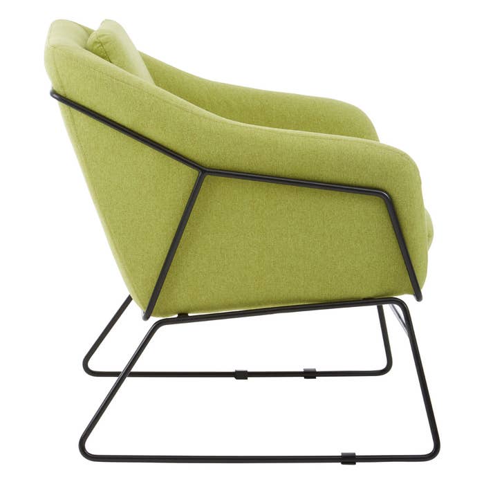 Scandi Green Occasional Armchair