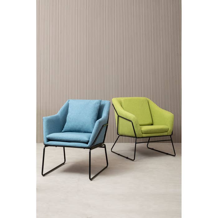 Scandi Green Occasional Armchair