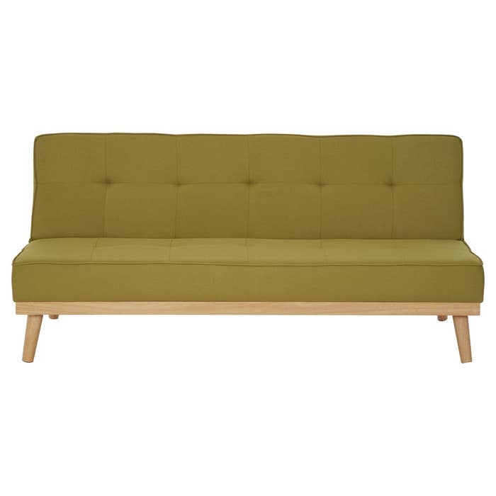 3 Seater Green Sofa Bed