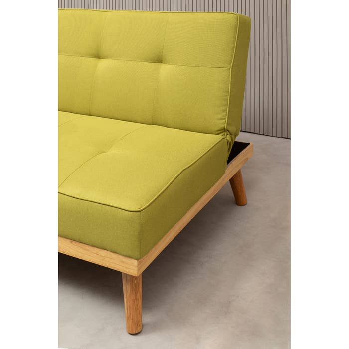 3 Seater Green Sofa Bed