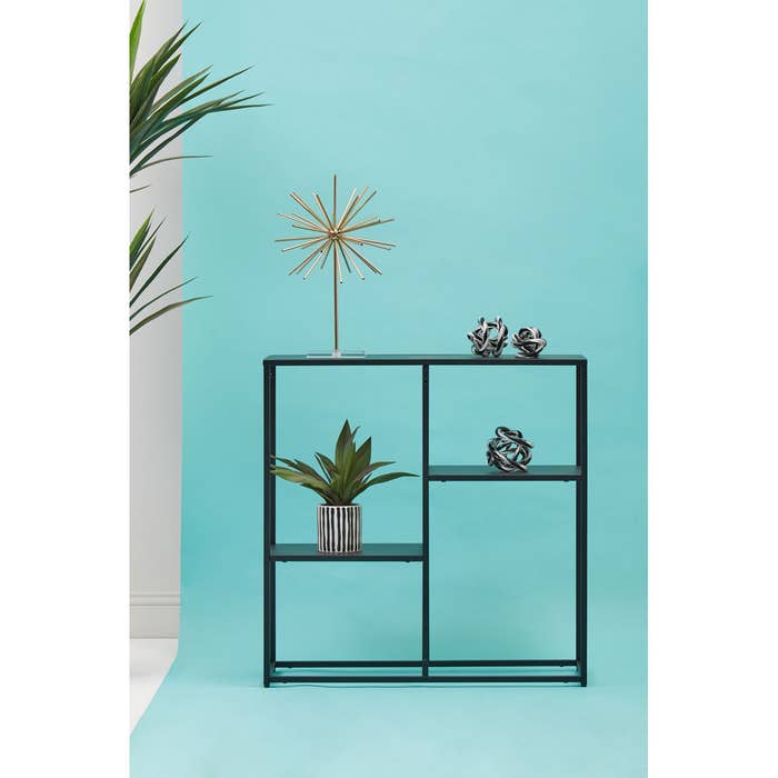 Black Metal Multi Shelf Unit