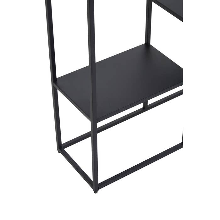 Black Metal Multi Shelf Unit