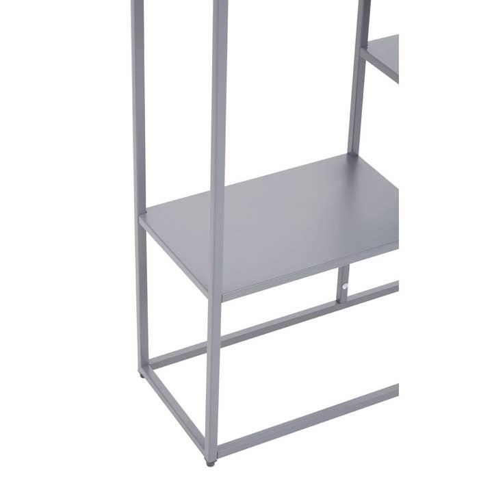 Grey Metal Multi Shelf Unit