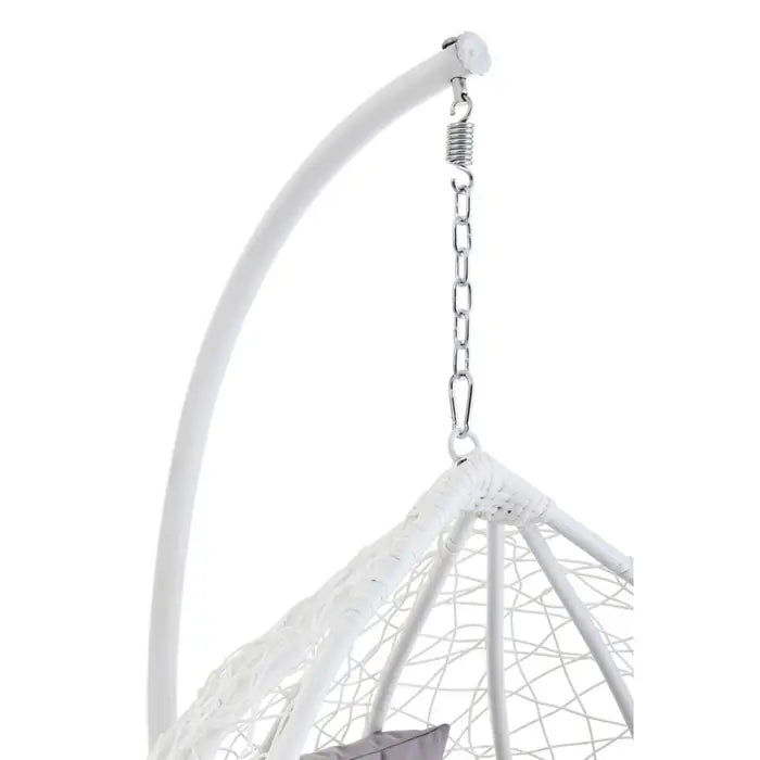 Garden / Conservatory Egg Hanging Chair - White