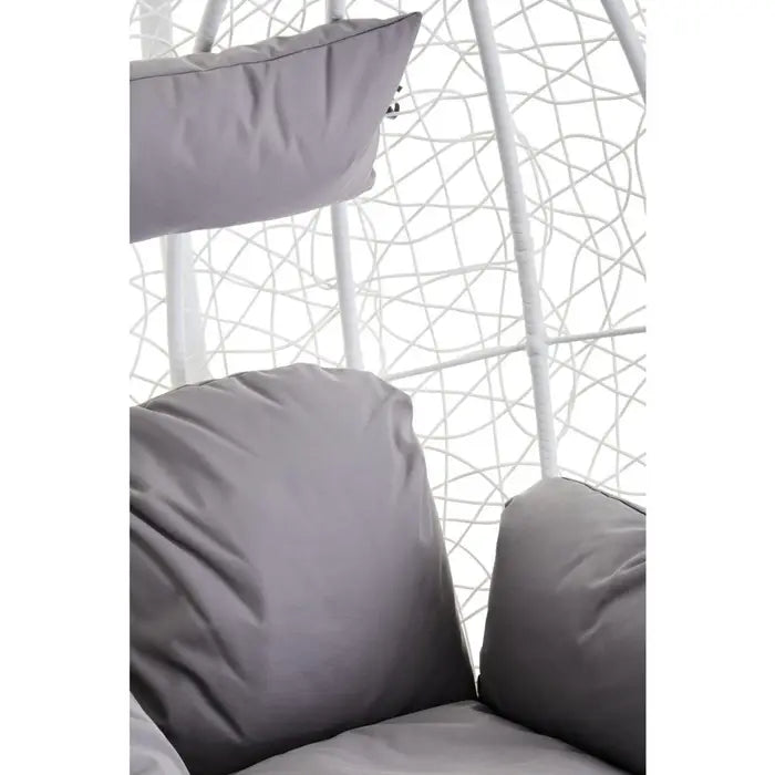 Garden / Conservatory Egg Hanging Chair - White