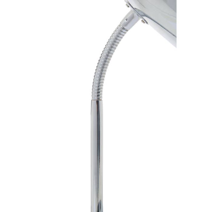 Essential Flexible Metal Desk Lamp with Circular Base