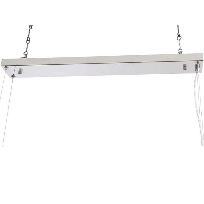 Venus Nickel Rectangular Chandelier G9 40W