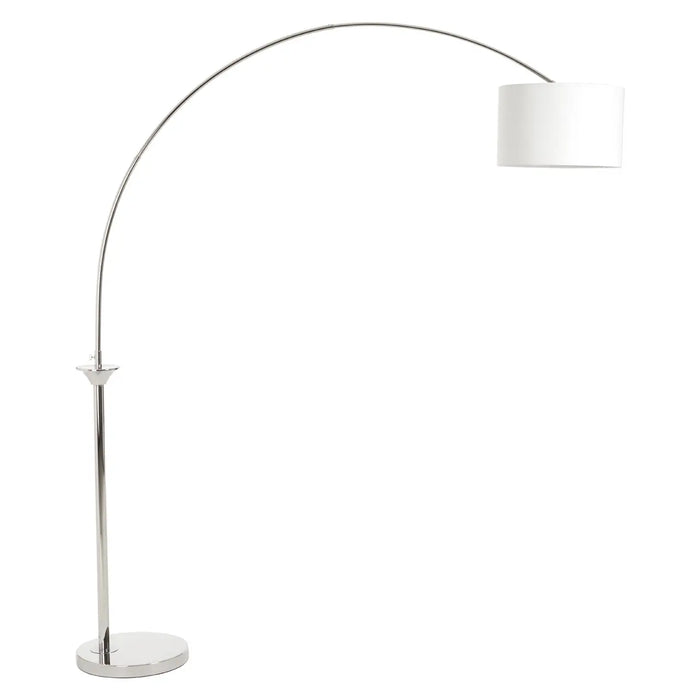 Arc Floor Lamp - Nickel Finish