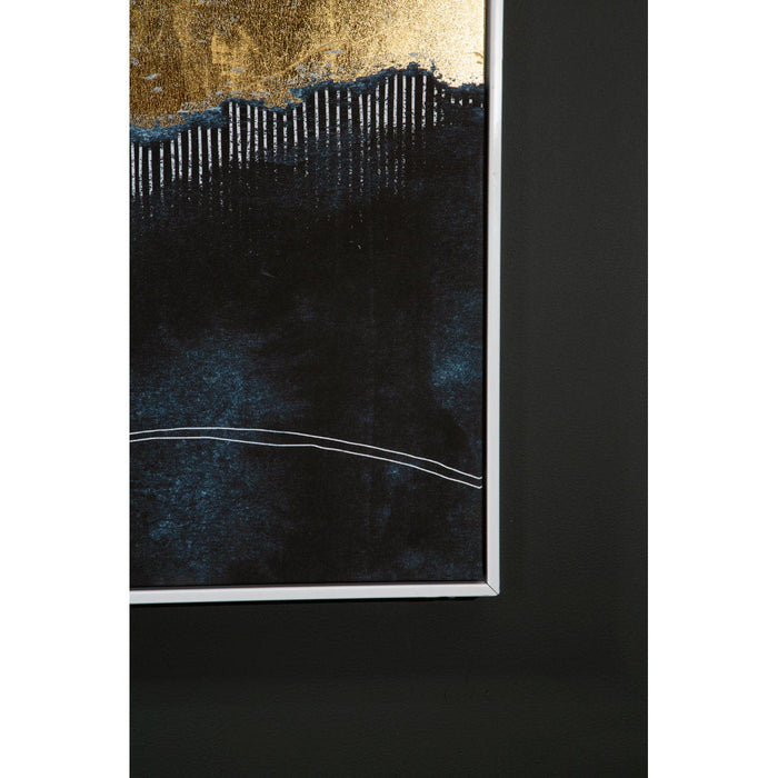 ASTRATTO BLUE / GOLD WALL ART - Modern Home Interiors