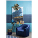 ASTRATTO BLUE / GOLD WALL ART - Modern Home Interiors