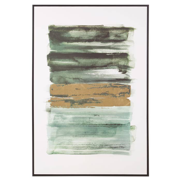 Canvas Green and Gold Wall Art