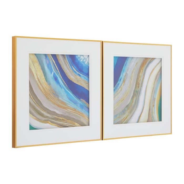 Set of 2 Abstract Wall Art