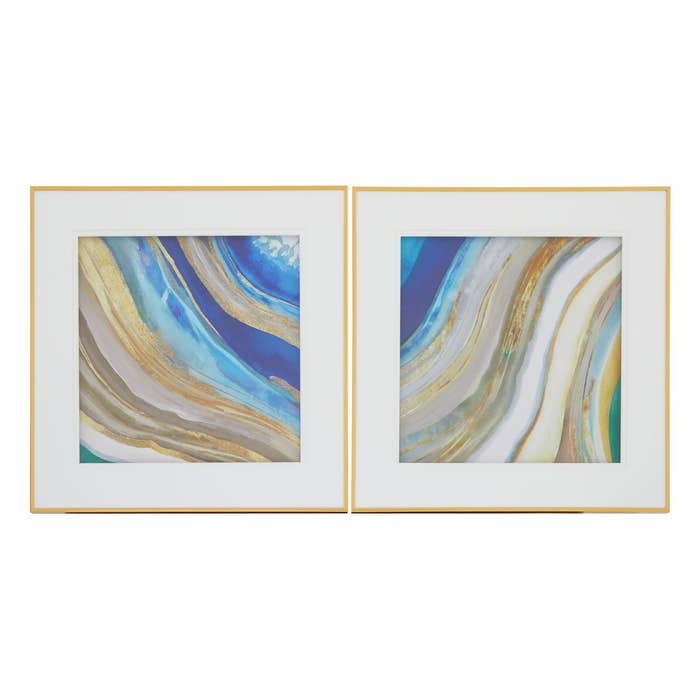 Set of 2 Abstract Wall Art