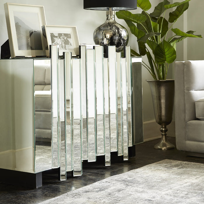 Crystalline Mirrored Cabinet