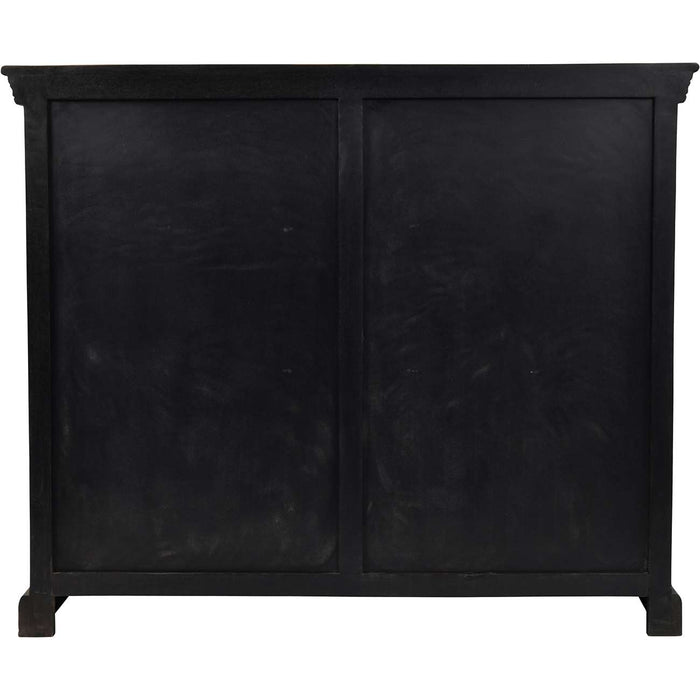 Hoxton II Antique Black Mango 15 Drawer Chest