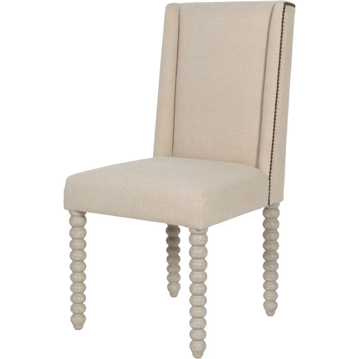 Barnabus Upholstered Dining Chair Ivory