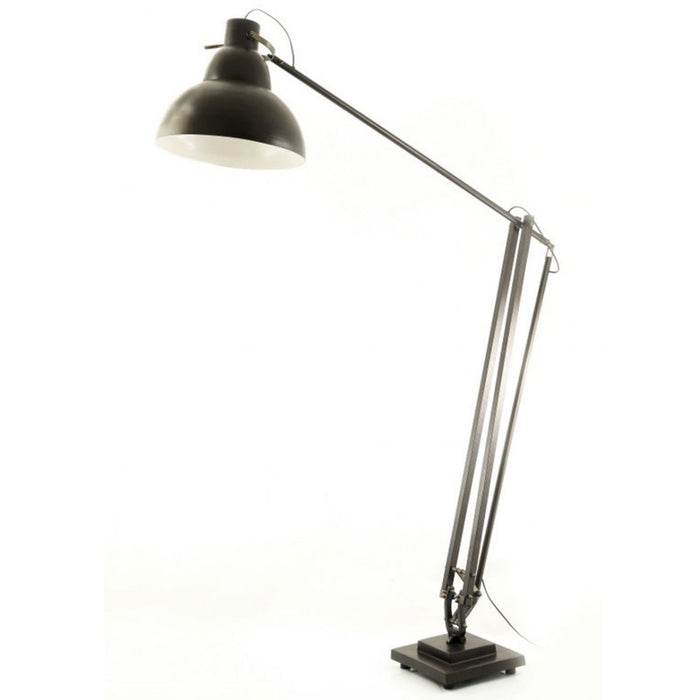 Jumbo Metal Floor Lamp with Black Finish