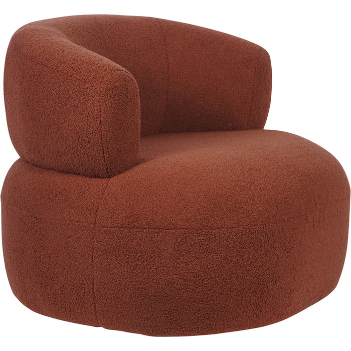 Luna Occasional Chair in Terracotta