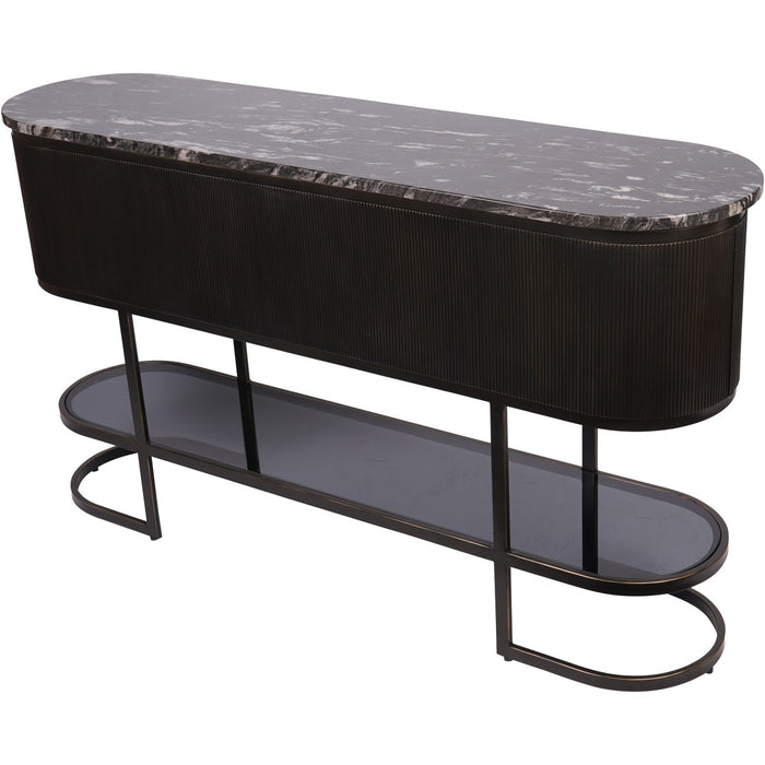 Belvedere Black Console Table