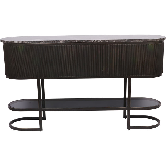 Belvedere Black Console Table