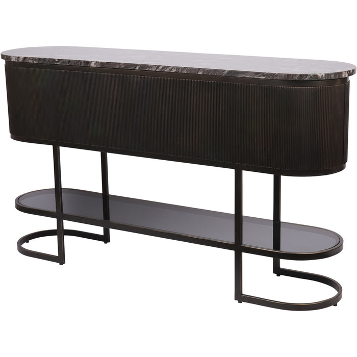 Belvedere Black Console Table