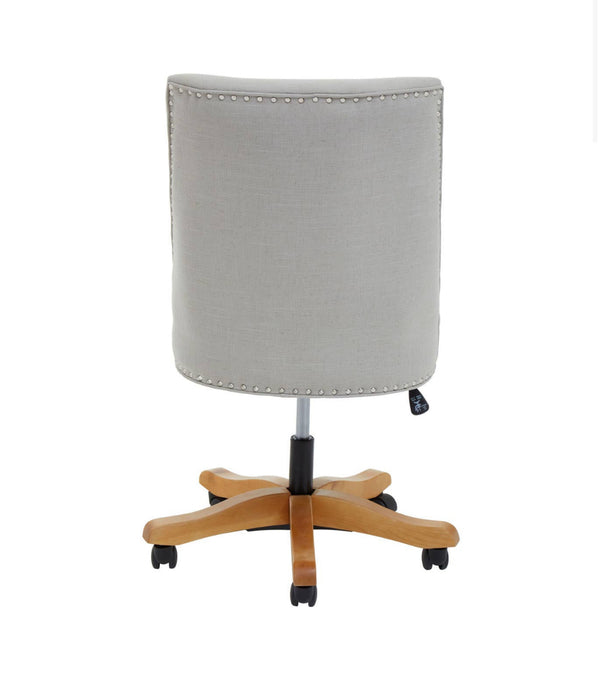 Natural Fabric Home Office Chair