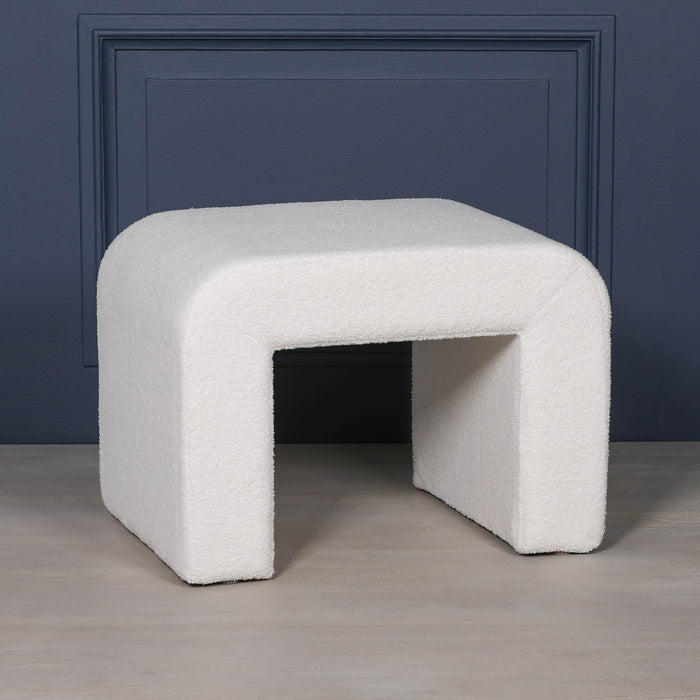 Boucle Arch Stool