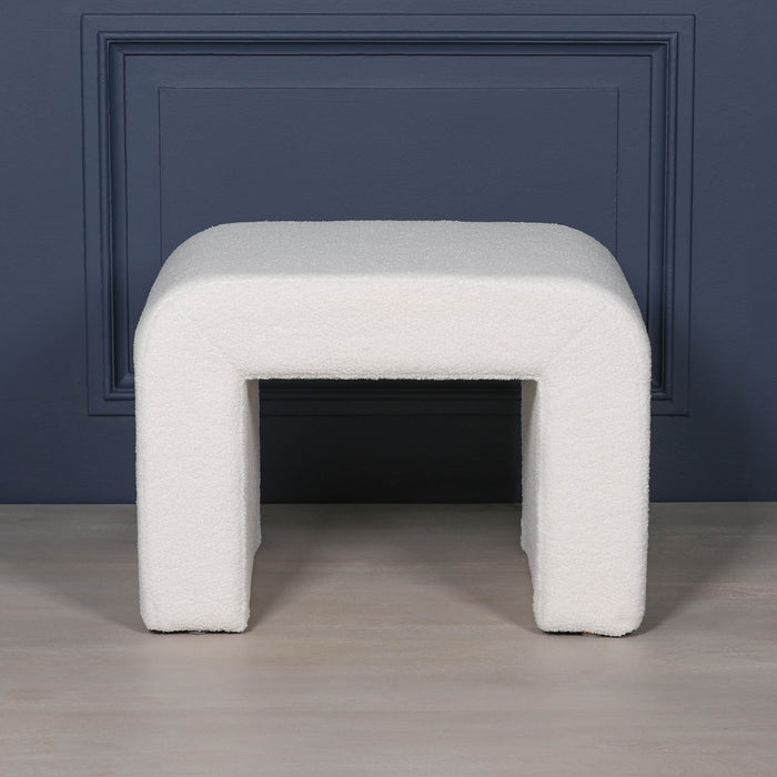 Boucle Arch Stool