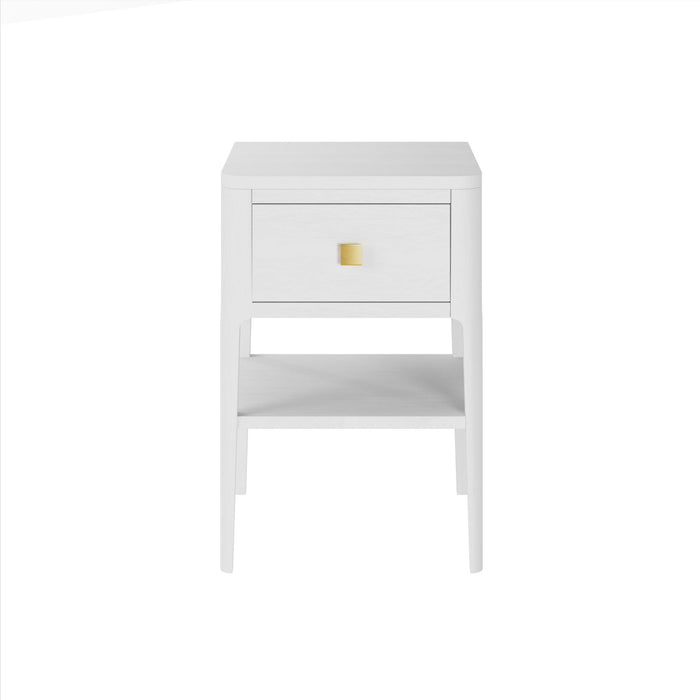 Abberley Bedside | White 1 Drawer