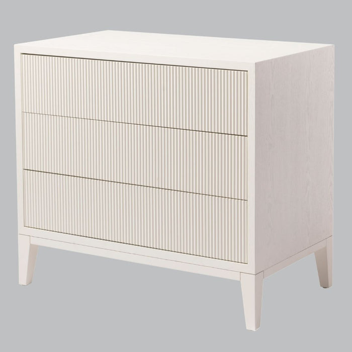 Aster White 3 Drawer Chest