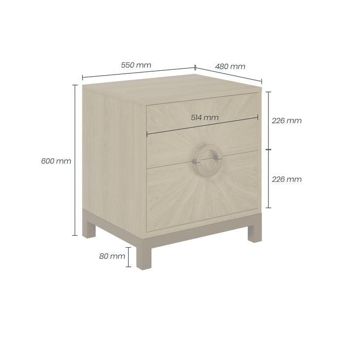 Easton Bedside Table | 1 Drawer