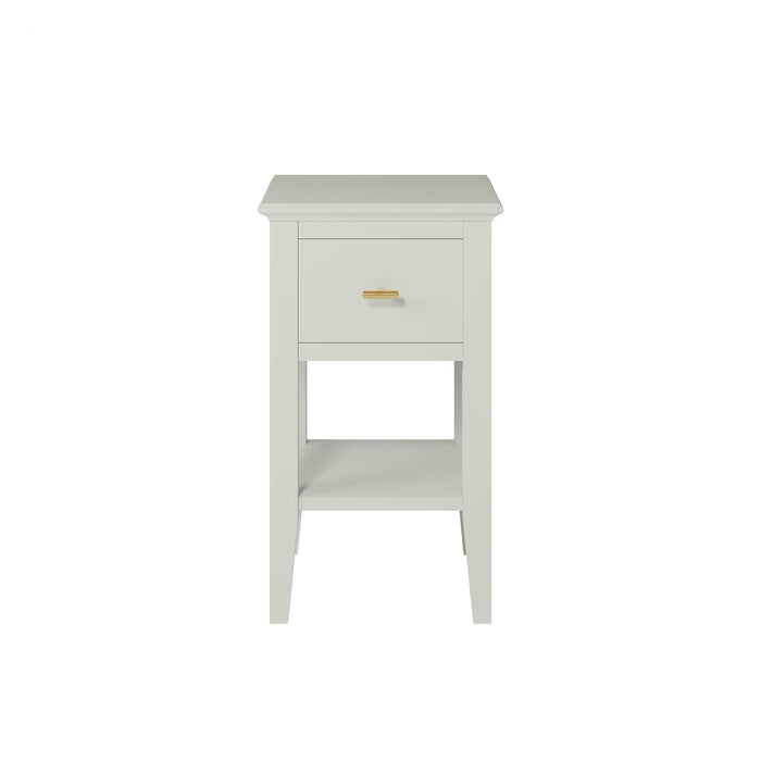 Chilworth Bedside | Grey 1 Drawer