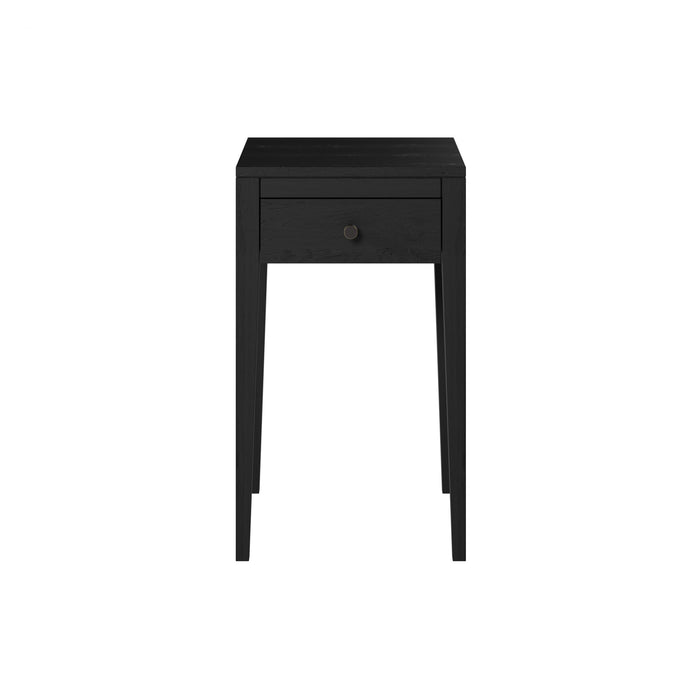 Radford Bedside | Black 1 Drawer