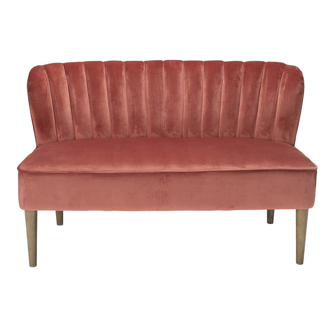 Bella 2 Seater Sofa Vintage Pink