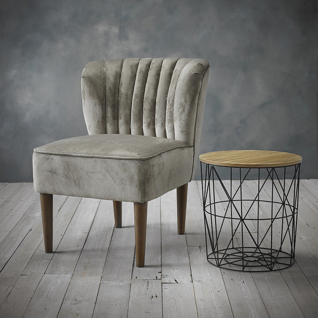 Bella Chair Midnight Steel Grey