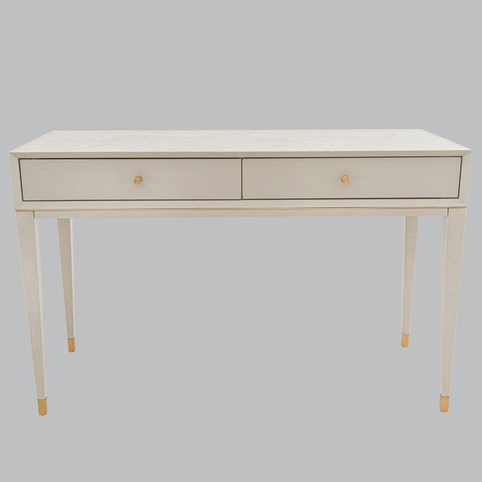 Bex Ceramic Grey and Brass Dressing Table