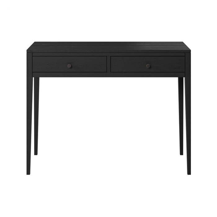 Radford Console Table | Black 2 Drawers