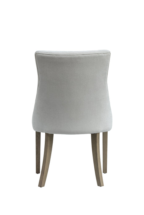 Blockley Dining Chair | Clay Chenille with Aged Oak Legs