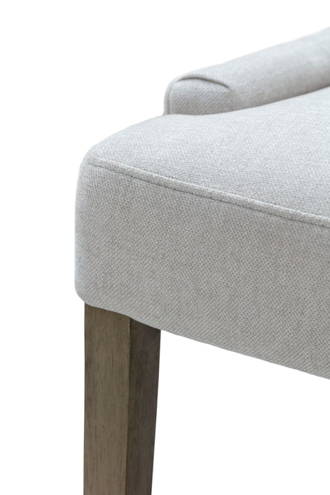 Blockley Dining Chair | Clay Chenille with Aged Oak Legs