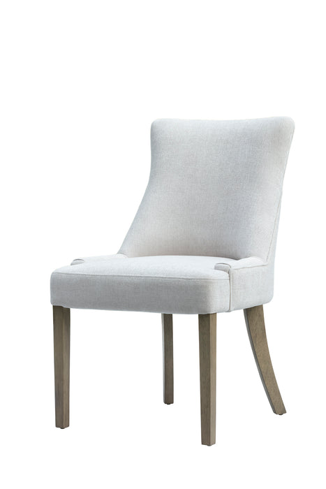 Blockley Dining Chair | Clay Chenille with Aged Oak Legs