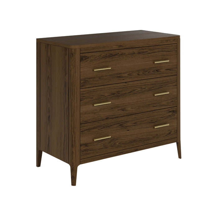 Abberley Chest of Drawers | Brown 3 Drawers