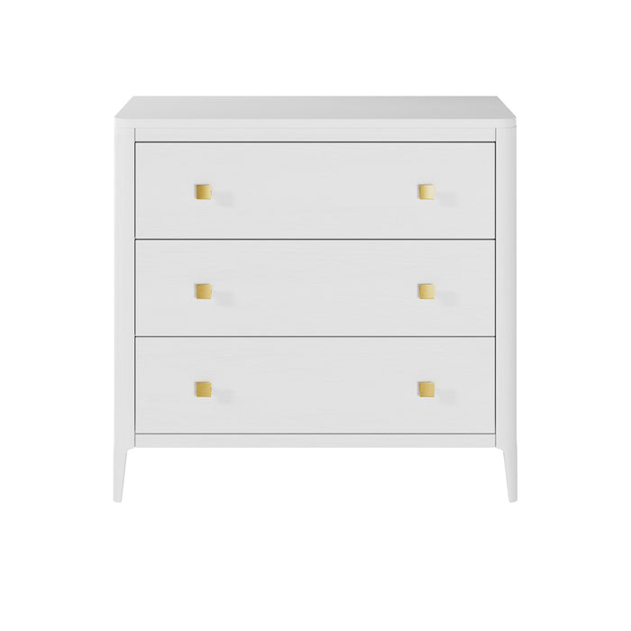 Abberley Chest of Drawers | White 3 Drawers