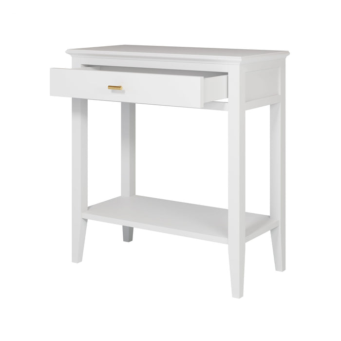 Chilworth Console | White 1 Drawer