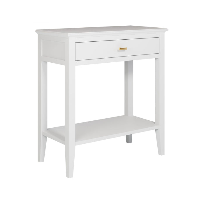 Chilworth Console | White 1 Drawer