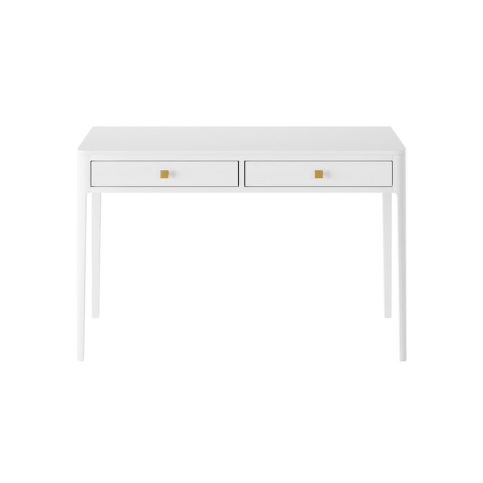 Abberley Desk | White 2 Drawer