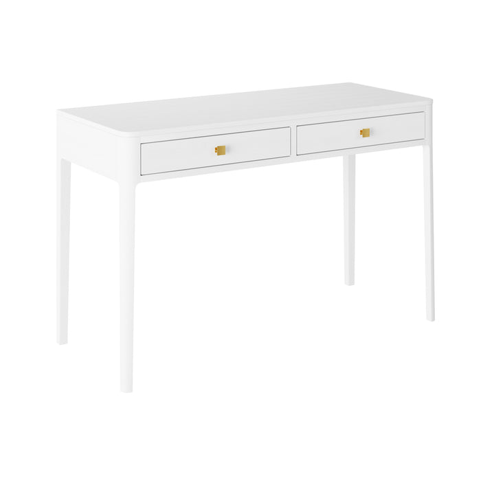 Abberley Desk | White 2 Drawer