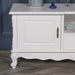French White Large Cabinet TV Unit 157cm - Modern Home Interiors