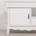 French White Large Cabinet TV Unit 157cm - Modern Home Interiors